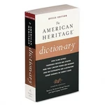 Houghton Mifflin American Heritage Office Edition Dictionary,pape.... Fixed Price $43.10.