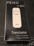 Peiko Translator BOX-01 Voice Translation And Group 5V/C. Fixed Price $16.00.