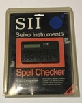 New Vintage Sii Seiko Instruments Advanced Phonetic Spell Checker Sleeve Sealed. Fixed Price $15.00.
