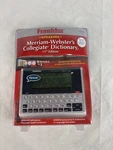 Franklin SCD-1890 Speaking Merriam Websters Collegiate Dictionary Factory Sealed. Fixed Price $45.00.