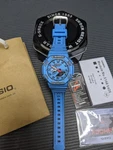 Casio G-shock Blue Analog Digital Wristwatch Resistant With Original Box. Fixed Price $99.99.