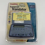 Brand New Franklin TWE-118 5 European Translator German French Spanish Italian. Fixed Price $29.99.