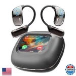 Amzish Ai Translation Earbuds Real Time 144 Languages, Lcd Touch Screen Open. Fixed Price $73.05.