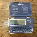 Franklin Merriam Webster Electronic Dictionary And Thesaurus Mwd 1450 Works. Fixed Price $14.95.