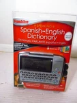 Franklin Electronic Spanish English Dictionary, Speaks Word/phrases BES-1850. Fixed Price $79.95.