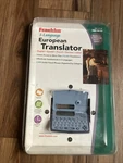 Franklin 5-LANGUAGE European Translator Model TWE-118 New Package. Fixed Price $18.89.