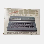 Franklin Computer Spelling Ace Model SA-98 Second Edition With User's Manual. Fixed Price $12.60.