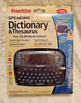 Franklin MWS-1840 Speaking Dictionary & Thesaurus Bookman Merriam Webster Sealed. Fixed Price $94.62.