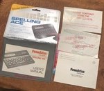 Franklin Computer Spelling Ace English Checker SA-98 User Manual And Pa. Fixed Price $6.00.