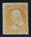 U.s. 100 Unused 30 Franklin Presentation Example - Aps Cert. Fixed Price $425.00.