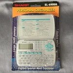 Sharp EL-6800B Electronic Personal Memo Master Organizer Phonebook Large 34KB !. Fixed Price $17.89.