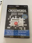Franklin Crosswords Puzzle Solver Next Century NCC-100 Miriam Webster New Sealed. Fixed Price $19.99.