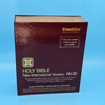 Vtg Franklin Electronic Holy Bible New International Version NIV-30 Open Box. Fixed Price $59.99.
