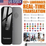 Portable Smart Offline Voice Translator 137 Languages Real Time Translate Device. Fixed Price $28.69.