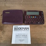 Franklin Bookman Electronic Bible Model KJB-640 King James Version With Case. Fixed Price $29.99.