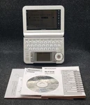 Japanese English Electronic Dictionary Sharp Brain PW-G5000 White. Fixed Price $69.95.