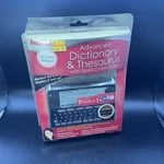 Franklin Merriam-webster Advanced Electronic Dictionary Thesaurus MWD-1500 New. Fixed Price $72.24.