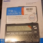 Franklin Merriam-webster Intermediate Dictionary English With Spell Correction. Fixed Price $37.50.