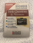 Franklin Bookman Bible Questions And Answers Cartridge BQC-2021. Fixed Price $39.99.