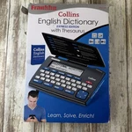Franklin DMQ-221 Collins English Dictionary Express Edition With Thesaurus. Fixed Price $21.99.