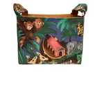 Storage Fabric Organizer Bin Container Basket - Noah's Ark Animals. Fixed Price $21.00.