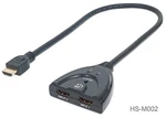 2-PORT Hdmi Switch With Integrated Cable. Pigtail Type, Manhattan 207416. Fixed Price $24.95.
