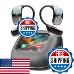 Amzish Ai Translation Earbuds Real Time 144 Languages Lcd Touch Screen Open. Fixed Price $71.86.