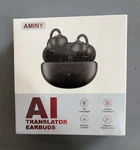 Aminy Ai Instant Two-way Translator Earbuds 163 Languages & Accents U9 Real Time. Fixed Price $14.95.