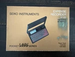 Vintage Seiko Instruments Expense Recorder DF-1220 Pocket Logic Series W Manual. Fixed Price $19.95.