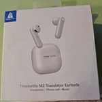 Timekettle M2 Translator Earbuds 93+ Languages, Translation, Phone Calls, Music. Fixed Price $45.00.