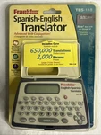 Franklin TES-118 Spanish-english Translator New Sealed Package. Fixed Price $39.99.