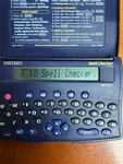 Seiko WP1010 Pocket Spell Checker Currency Metric Converter Word Games Handheld. Fixed Price $8.67.