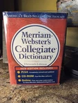 Merriam-webster Collegiate Dictionary With Cd Rom, Eleventh Edition. Fixed Price $14.76.
