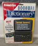Franklin Bookman MWD-440 Electronic Pocket Dictionary Thesaurus Word Games Nip. Fixed Price $49.99.