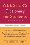 Webster's Dictionary For Students, Special Encyclopedic, Sixth Edition, Newest. Fixed Price $12.99.