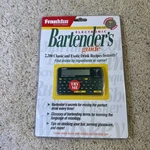Franklin Electronic Handheld Bartender's Guide Model BTG-110 New. Fixed Price $25.00.