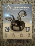 Vital Translate Buds Real Time Language Translator. Fixed Price $35.00.