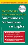 Diccionario Merriam-webster De Sinonimos Antonimos En Ingles (span Very Good. Fixed Price $6.40.