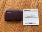 Franklin Bookman Ii NIV-1440 Electronic Holy Bible Kjv Cartridge & Manual. Fixed Price $28.33.