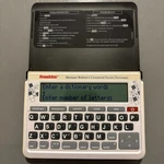 Franklin Merriam-webster Crossword Puzzle Dictionary CWP-570 2007 Works!. Fixed Price $19.99.