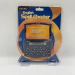Vintage Seiko English Spell Checker WP1010 110,000 Words Games Sii Sealed. Fixed Price $16.15.
