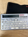 Franklin Crosswords Puzzle Solver CW-40 Electronic Handheld & Soft Case Works!. Fixed Price $7.57.