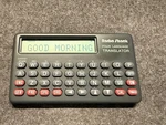 Radio Shack Four Language Translator 63-666. English German French Spanish Works. Fixed Price $14.98.