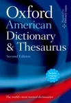 Oxford American Dictionary Thesaurus, 2E - Hardcover Very Good. Fixed Price $5.58.