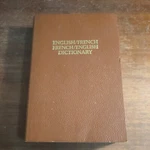 English French Dictionary 1967 Pocket Book Translate Language. Fixed Price $23.52.