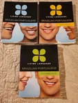 Living Language Brazilian Portuguese 3 Coursebooks Manuals * No Audio Cds Unused. Fixed Price $28.00.