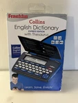 Franklin Collins Electronic English Dictionary Express Thesaurus New. Fixed Price $44.95.