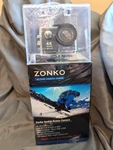 Zonko Hd 4K Action Camera ZK8000 Wireless Sports Remote Waterproof Fisheye. Fixed Price $99.99.