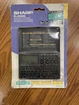 Sharp EL-6590B Electronic Organizer Memo Master 64KB New Sealed. Fixed Price $7.99.