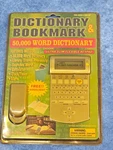 New Columbia Dictionary & Bookmark With Booklight Slim Retro Gray Grey. Fixed Price $14.99.